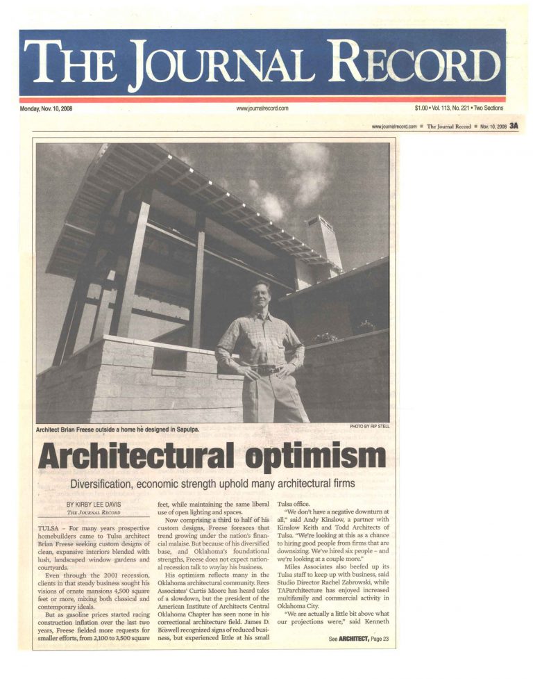 The Journal Record: Architectural optimism