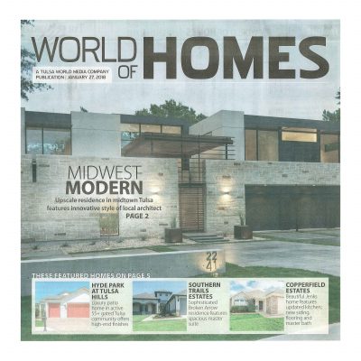 Tulsa World: World of Homes Cover Photo