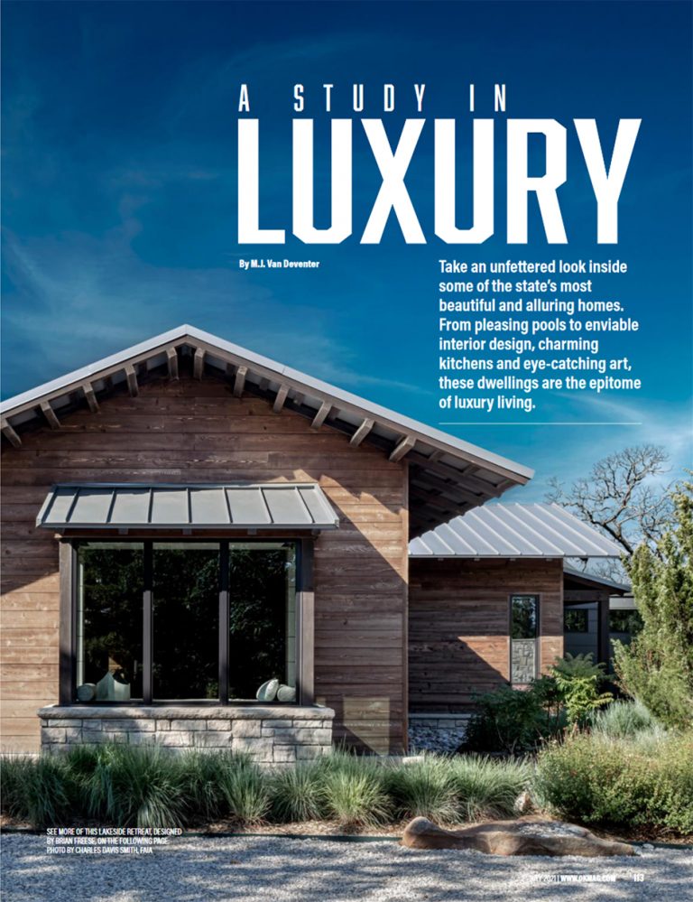 Oklahoma Magazine: A Study in Luxury